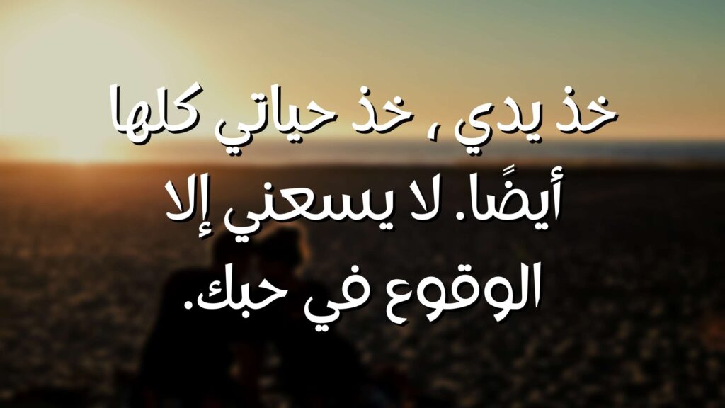 love quotes in arabic for him - 10